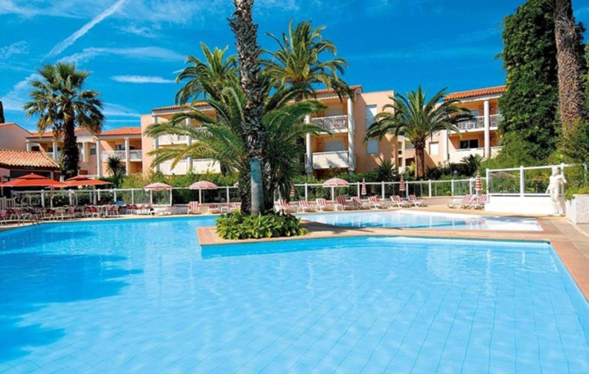 Appartement Accueillant A Golfe Juan 30 M² Piscine Esterno foto