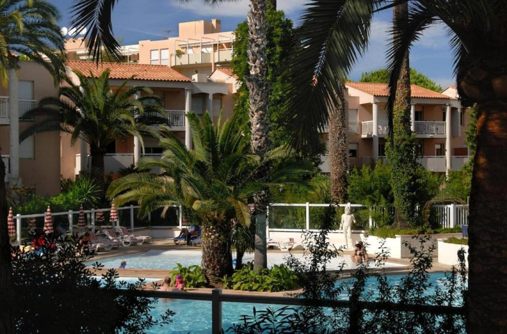 Appartement Accueillant A Golfe Juan 30 M² Piscine Esterno foto